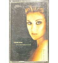 (Plak Değildir KASET tir) (Plak Değildir Kasettir) Celine Dion Let's Talk About Love Kaset