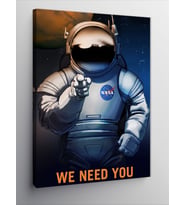 Kanvas Tablo Astronot