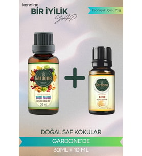 Tutti Frutti 30 ML + Kavun 10 ML ( Oda Kokusu Aroma Terapi Buhurdanlık / Difüzör Yağı ) Set 2 Adet