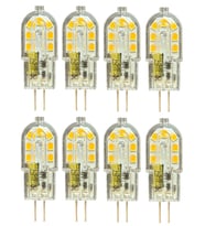 (8 Adet) Osaka 12Volt 3W Sarı Işık (3000K) G4 Duylu Led Kapsül Ampul