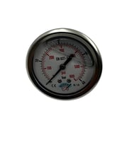 Manometre Gliserinli Arka Çıkışlı Q63 - 0 - 40 Bar 1/4