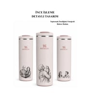 Hediye Kişiye Özel Lazer Baskılı The Transit Fliptop Mug 0.59L Rose