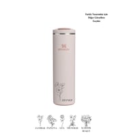 Hediye Kişiye Özel Lazer Baskılı The Transit Fliptop Mug 0.59L Rose