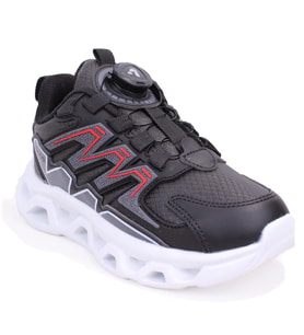 Vicco Aleda 346F26K142 Siyah Ortopedik Erkek Çocuk Spor Ayakkabı