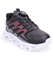 Vicco Aleda 346F26K142 Siyah Ortopedik Erkek Çocuk Spor Ayakkabı