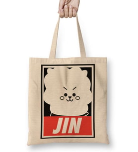 Bt21 Jin Bts Bez Çanta Uzun Saplı