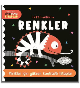 İlk Kelimelerim Siyah Beyaz Kitaplar Renkler