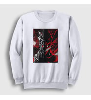 Presmono Unisex Beyaz Wild Anime Naruto Sweatshirt 134682tt (Beyaz)