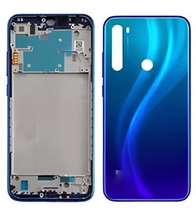 Xiaomi Redmi NOTE 8 FULL Kasa Arka Kapak Takım MAVİ