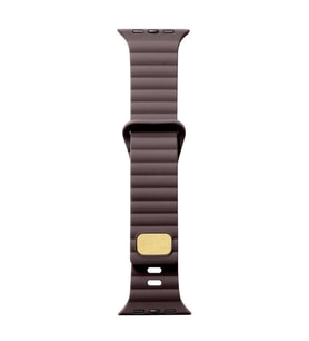 Apple Watch 38mm Uyumlu Kordon Silikon Soft Yüzey Metal Tokalı KRD-73 Kayış