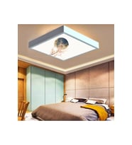 Dolunay Tasarım-modern Avize-60x60 Ledli-tavan Avize--54watt-tavana Yapışık Lamba-yatak Odası Avize-