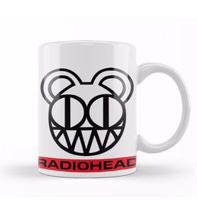 Radiohead Logo Kupa Bardak Porselen