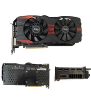 Asus GTX 960 GTX960-DC2OC-4GD5-BLACK 4 GB Ekran Kartı İkinci El