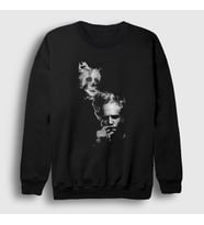 Presmono Unisex Siyah Skull Jason Statham Sweatshirt 411999tt