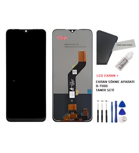 İnfinix HOT 10T Uyumlu Lcd Ekran Dokunmatik Servis + B-7000 + TAMİR SETİ