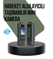 Gece Görüşlü Döngüsel Kayıt Destekli Mini Kamera