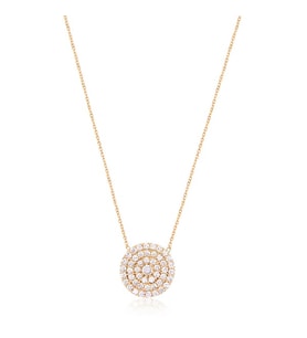 EMILIANO JEWELLERY 925 AYAR GÜMÜŞ ZİRKON TAŞLI YUVARLAK KOLYE