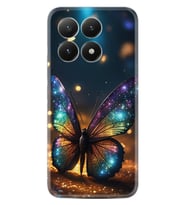 Xiaomi 15T Pro Kılıf Boutique Baskılı Resimli Rengarenk Kelebek Pcode -097
