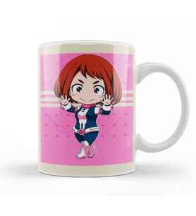 Plus Ultra Ochaco Uraraka Kupa Bardak Porselen