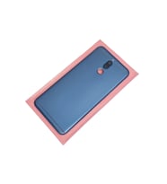 Tkgz Huawei Uyumlu MATE 10 Lite Kasa Batarya Kapağı (Kamera Lens Yan Tuş Takımı) MAVİ