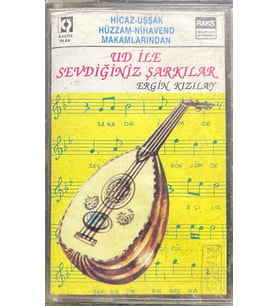 (Plak Değildir KASET tir) Kaset Ergin Kızılay Ud İle Sevdiğiniz Şarkılar Kaset