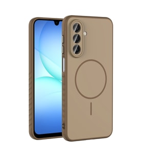 Samsung Galaxy A17 Uyumlu Kılıf M-safe Şarj Özellikli Zore Tea Kapak