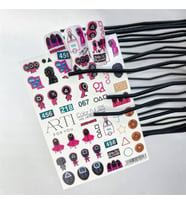 Stiker Arti Color Ful 125 Squid Games