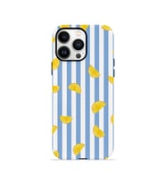 iPhone 14 Pro Vorian Çift Katmanlı Kılıf Lemon Confetti Blue