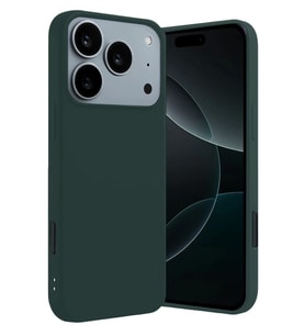 Newface Apple iPhone 17 Pro Max First Silikon - Koyu Yeşil