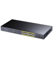 CUDY GS1020PS2 16 Port Gigabit 2-SFP 200w Full PoE Yönetilemez  Switch