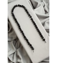 Oniks Doğal Taş Parlak Hegzagonal Kesim 8mm Dizi [AA]