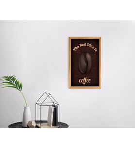 BK Home Coffee Tasarımlı Dekoratif Retro Ahşap Tablo-7