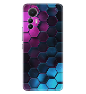 Xiaomi 12 Lite Kılıf Resimli Desenli Silikon Platinium Series Petek 1825