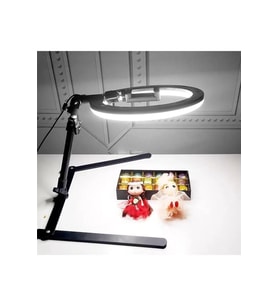 Masaüstü Ürün Çekim Standı ve 10" Ring Light ile Profesyonel Fotoğraf ve Video Çekimi