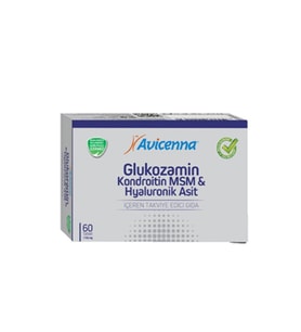 Avicenna Glukozamin Kondroitin MSM & Hyaluronik Asit 60 Tablet