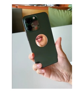 SPELT Yapışkanlı Cep Telefonu Plastik Ayna Yakın Gösteren Mini Makyaj Aynası Sticker 3,5 Cm