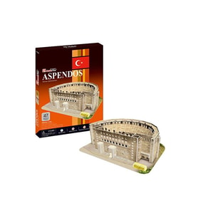 Sunman C155H Cubic Fun Aspendos 47 Parça 3 Boyutlu Puzzle