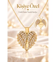 Kişiye Özel Kalp Kolye Sevgiliye Arkadaşa Anneye Kendine Hediye