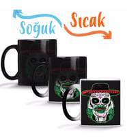 Day of The Dead Creature Sihirli Kupa Bardak Porselen