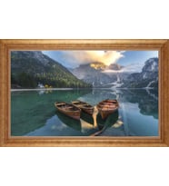 ALTIN ÇERÇEVELİ PASPARTULU TABLO CR615