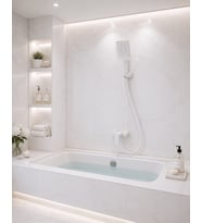 Jet White Duş Seti Acar 07.07.280