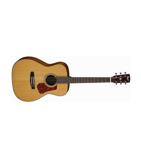 Cort L500CLHNAT Solak Akustik Gitar Masif Ladin Kapak - Natürel