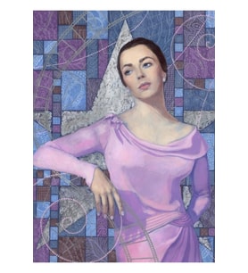 Elizabeth Taylor, Old Hollywood, Famous Woman, Celebrity Portrait Tablo Ahşap Poster Dekoratif