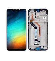 Xiaomi Poco F1 ile Uyumlu Lcd Ekran Dokunmatik Çıtalı (Siyah)