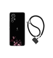 Xiaomi 12 Lite Kılıf Ipli Boyun Askılı Desenli Silikon Love 1629
