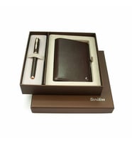 Scrikss 39 Rose Gold Dolma Kalem Jotter Defter Kahverengi Dr243