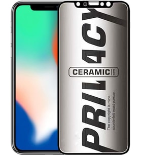 Apple Uyumlu   iPhone X Hayalet Ekran Koruyucu Mat Seramik Hayalet Gizli