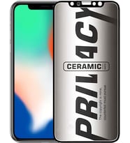 Apple Uyumlu   iPhone X Hayalet Ekran Koruyucu Mat Seramik Hayalet Gizli