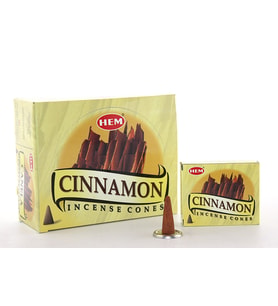 Cinnamon Aromalı Konik Tütsü (Çok Renkli)