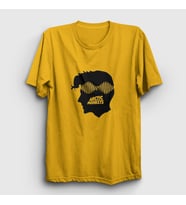 Presmono Unisex Sarı Head Arctic Monkeys T-Shirt 13592tt (Sarı)